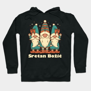 Merry Christmas in Croatian Hoodie